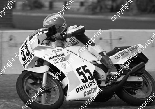 1988 Dbn MC 55 Vaughan Kyle Yamaha TZR250 (Colin Watling Photographic) (2)