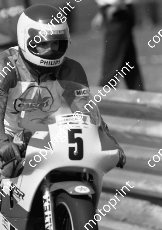 1988 Dbn MC 5 Mike Wilson Honda RS250R (Colin Watling Photographic) (15)
