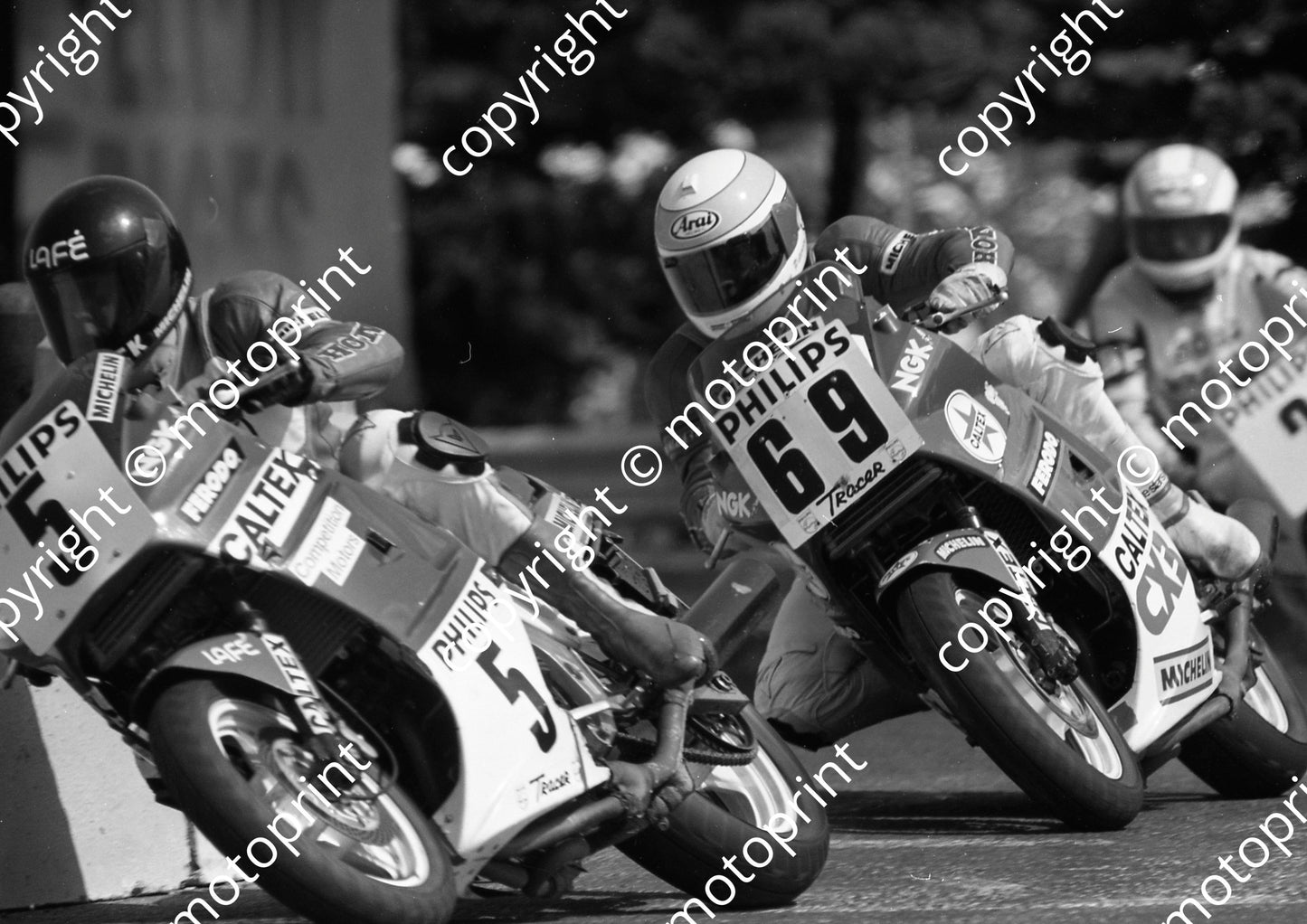 1988 Dbn MC 69 Dave Petersen Honda VFR750 5 Dave Hiscock Honda VFR750  (Colin Watling Photographic) (39)