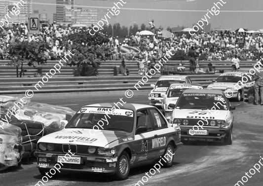 1988 Dbn Stannic 1 Tony Viana BMW325iS 20 Chris Aberdein GOlf GTi (Colin Watling Photographic) (3)