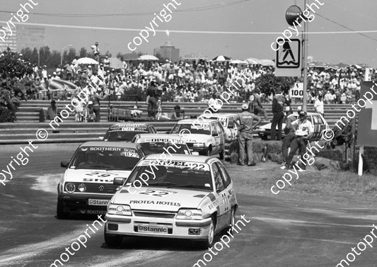 1988 Dbn Stannic 22 Michael Briggs Opel 29 Terry Moss Golf 130 (Colin Watling Photographic) (4)