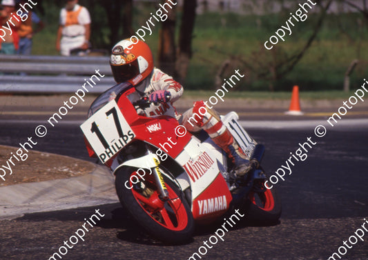 1988 Dbn street MC 17 Trevor Crookes Yamaha TZR250 (Colin Watling Photographic) (22)