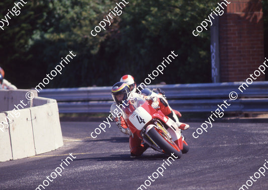 1988 Dbn street MC 4 Wayne Doran Yamaha TZU (Colin Watling Photographic) (16)