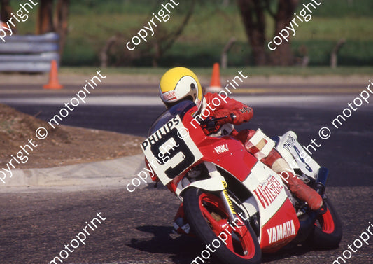 1988 Dbn street MC 9 Mitchell Hickey Yamaha TZR250 (Colin Watling Photographic) (44)