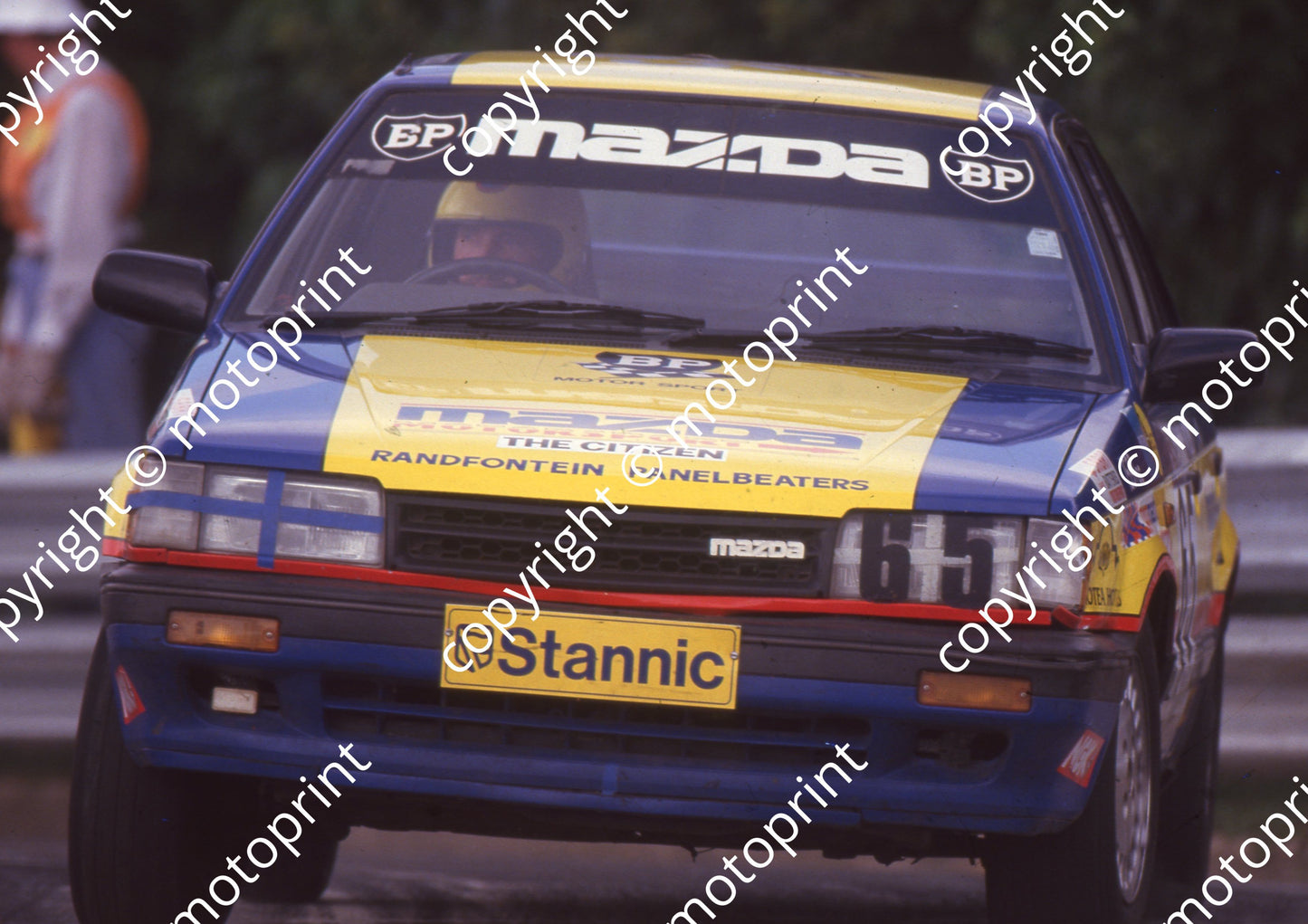 1988 Dbn street Stannic 65 Ben Morgenrood Mazda 323EGi (Colin Watling Photographic) (40)