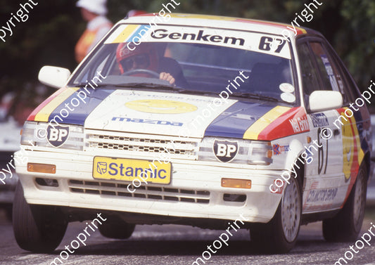 1988 Dbn street Stannic 67 Neil Brink Mazda 323EGi (Colin Watling Photographic) (22)