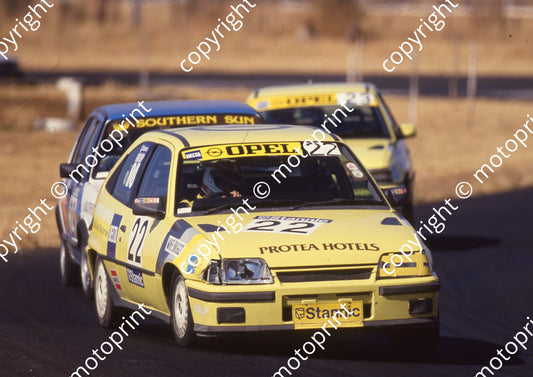1988 Lichtenburg Stannic 22 Michael Briggs Opel  Kadett GSi (Colin Watling Photographic) (119)