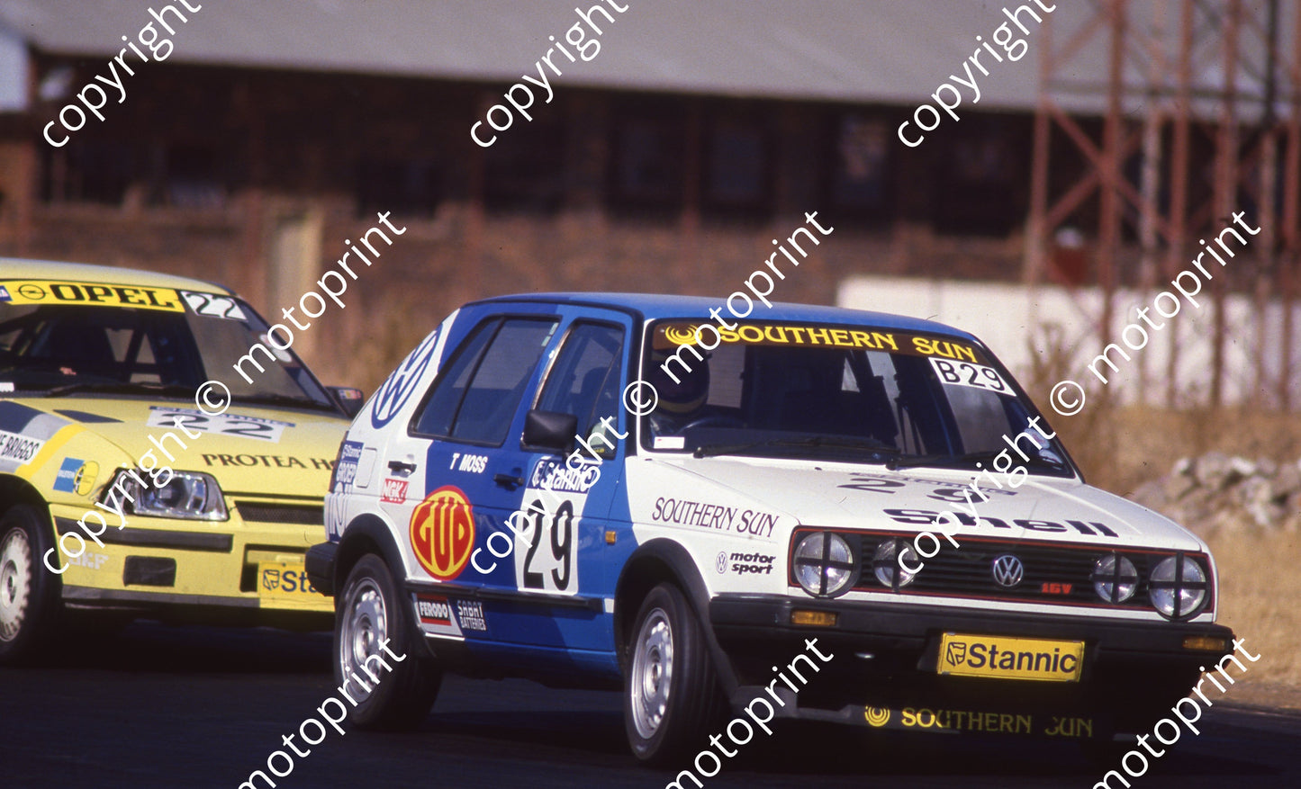 1988 Lichtenburg Stannic 29 Terry Moss Golf 16V 22 Michael Briggs Opel Kadett GSi (Colin Watling Photographic) (122)