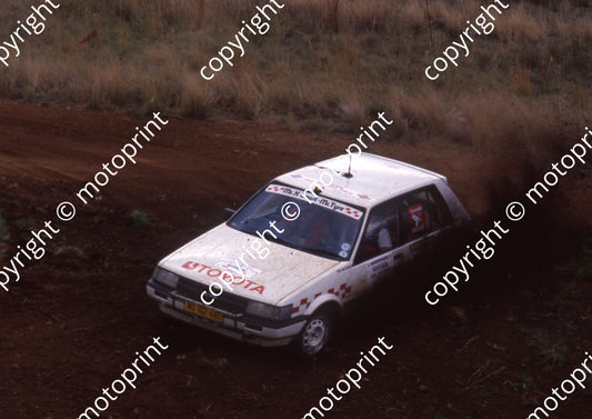 1988 Nissan 400 13 Peter Alterskye Tim Watson Toyota RSi (courtesy Roger Swan) (25)