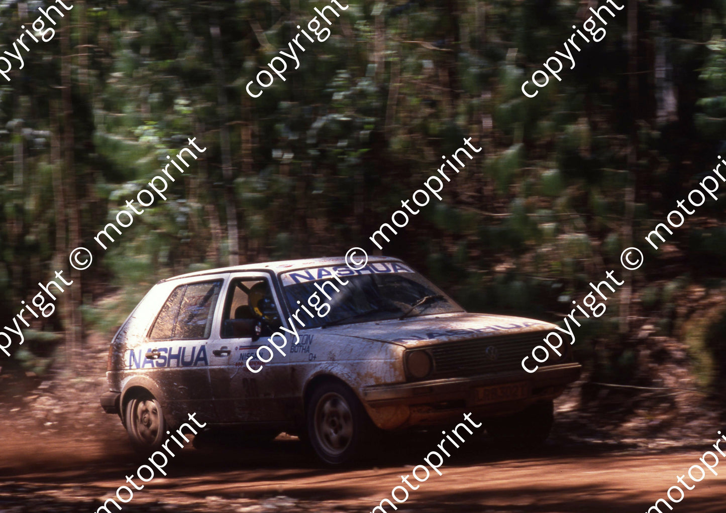 1988 Nissan 400 30 Leon Botha Dawie Kotze Golf GTi (courtesy Roger Swan) (6)