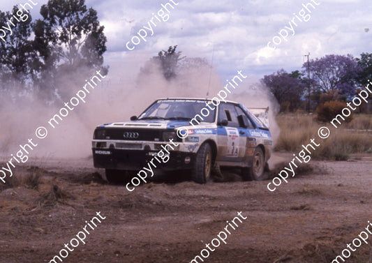 1988 Nissan 400 3 Geoff Mortimer Franz Boshoff Audi Sport Quattro (courtesy Roger Swan)168 (33)