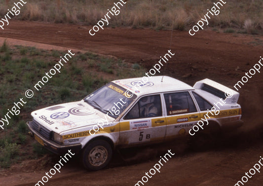 1988 Nissan 400 5 Nic de Waal Guy Hodgson Passat (courtesy Roger Swan) (1)