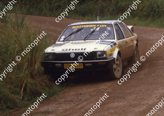 1988 Nissan 400 5 Nic de Waal Guy Hodgson Passat (courtesy Roger Swan) (2)