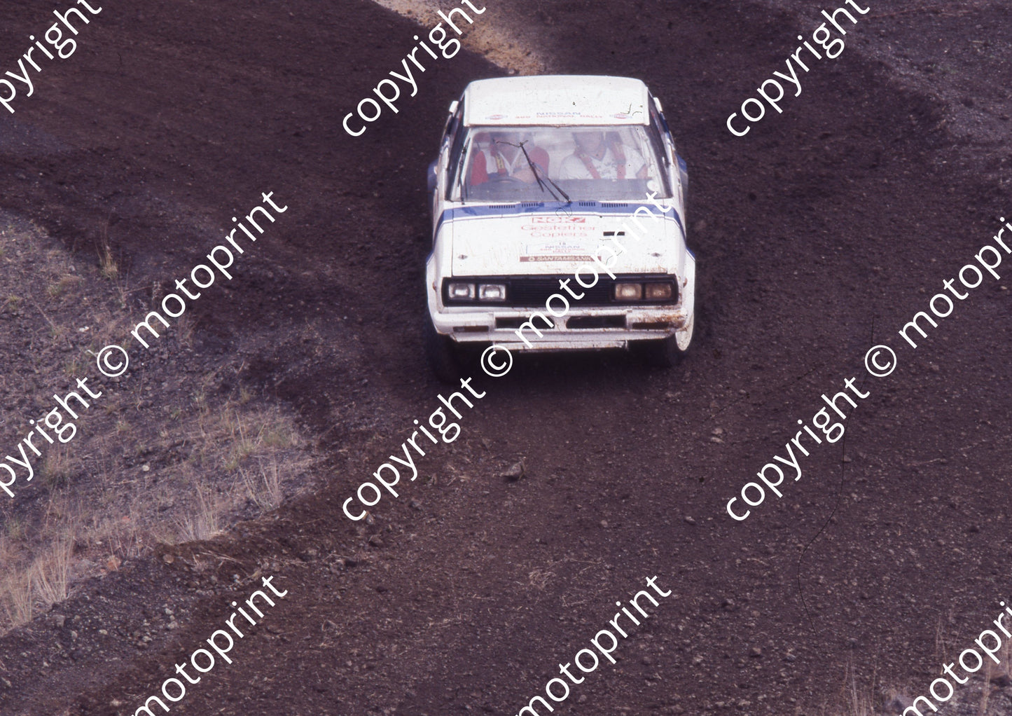 1988 Nissan 400 Rally 10 Lappies Labuschagne, Menno Havelaar Nissan POOR FOCUS (Colin Watling Photographic) (77)