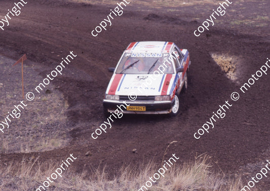 1988 Nissan 400 Rally 12 Dickie Klaver, Douglas Judd Skyline (Colin Watling Photographic) (70)