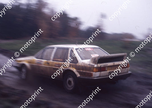 1988 Nissan 400 Rally 5 Nic de Waal, Guy Hodgson Passat Syncro BLURRED (Colin Watling Photographic) (57)