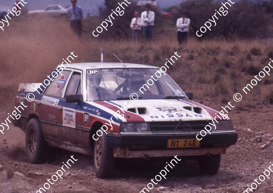 1988 Nissan 400 Rally 7 Jannie Habig Ewald van Rensburg Skyline (Colin Watling Photographic) (45)