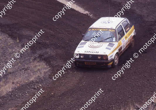 1988 Nissan 400 Rally 8 Glyn Hall, Martin Botha Golf 11 (Colin Watling Photographic) (98)