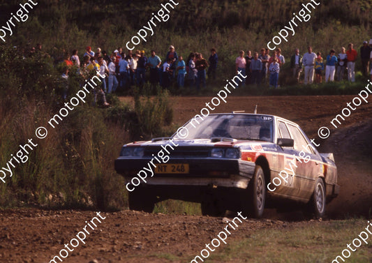 1988 Nissan Intnl 10 Jannie Habig, Ewald van Rensburg Skyline (courtesy Roger Swan) (152)