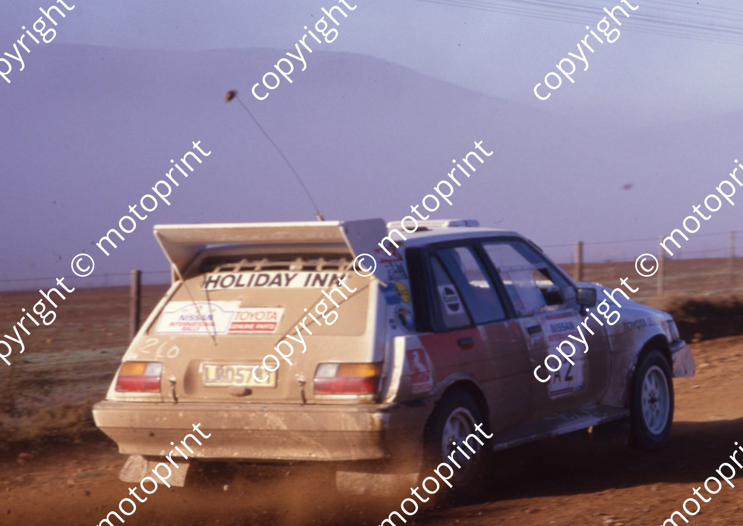 1988 Nissan Intnl 2 Serge Damseaux, Vito Bonavede Conquest 4WD(courtesy Roger Swan) (2)