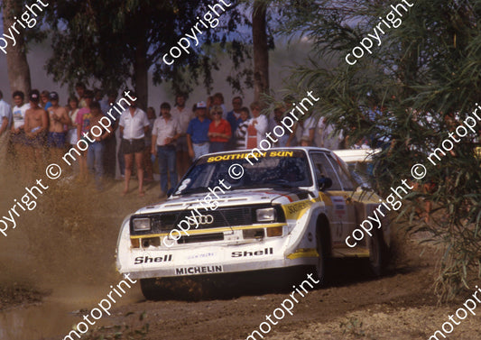 1988 Nissan Intnl 3 Sarel van der Merwe, Franz Boshoff Audi Quattro S1 (courtesy Roger Swan) (3)