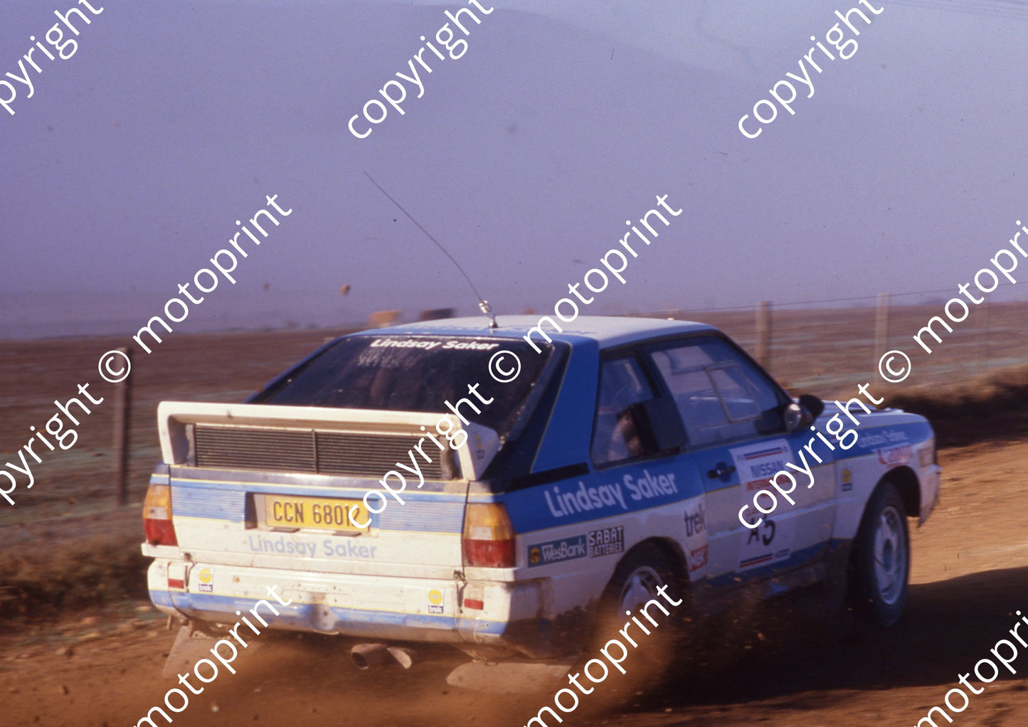 1988 Nissan Intnl 5 Johan Evertse, Steve Harding Audi (courtesy Roger Swan) (2)