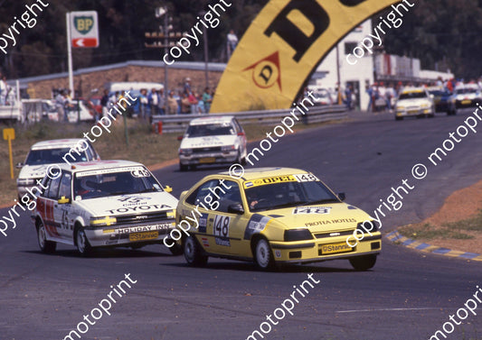 1988 Oct Killarney Stannic 148 Rodney Timm Kadett GSi 45 Serge Damseaux Conquest RSi (R Swan) (3)
