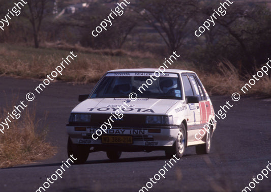 1988 Stannic Pmb Gp N 4  Serge Damseaux, Vito Bonafede Conquest RSi  (R Swan) (19 (21)