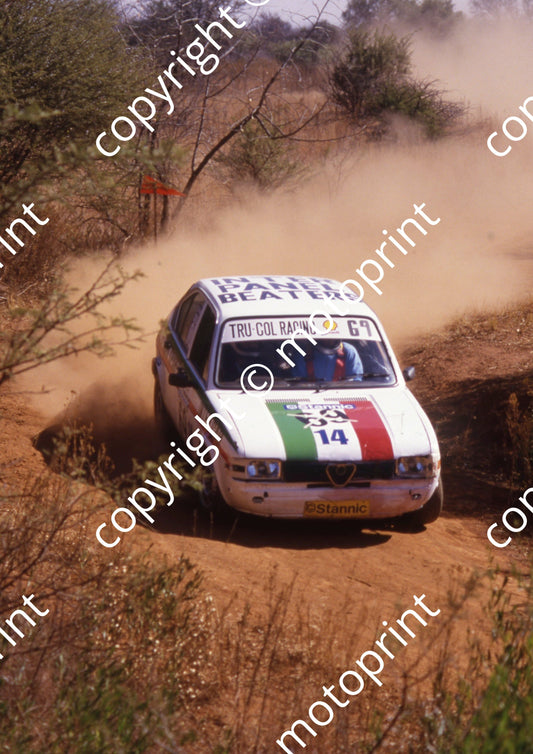 1988 Stannic Pta Gp N 14 Vincent, Gerard Bolus, Alfasud (Roger Swan) (4)