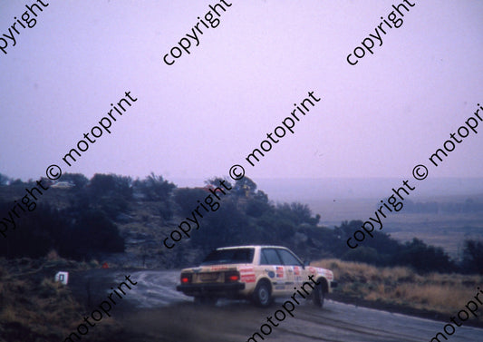 1988 Total 107 N Mitchley, J Beaumont, Honda Ballade (courtesy Roger Swan)