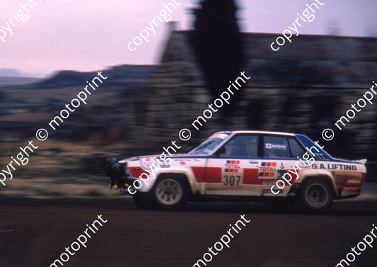 1988 Total 307 J Ogden, B Juul Nissan Stanza (courtesy Roger Swan) (17)