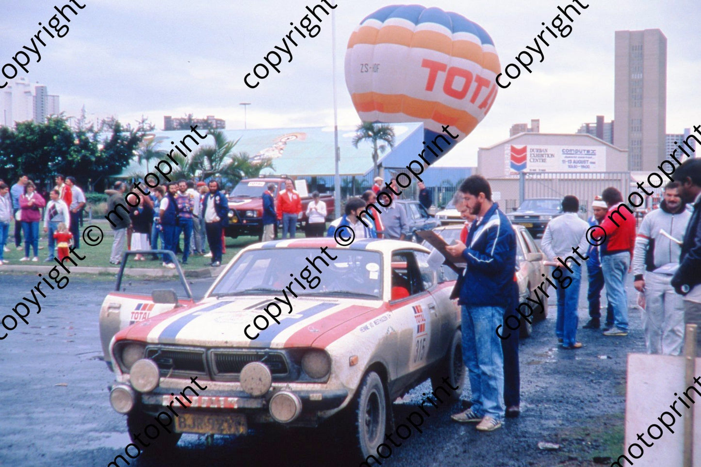 1988 Total 315 W Van Heerden, H Van der Westhuizen Nissan 140Z (courtesy Roger Swan) (4)