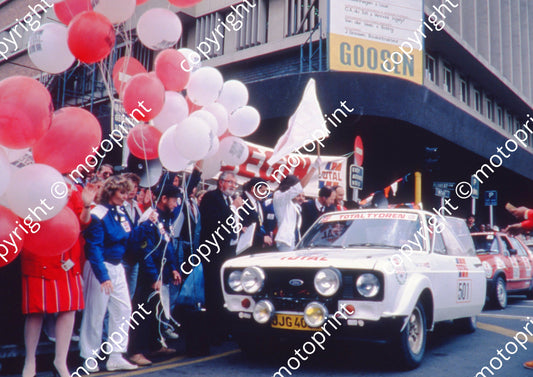 1988 Total 501 D Coy, M Burrows Escort BDA 2nd regularity section Bfn(courtesy Roger Swan) (1)