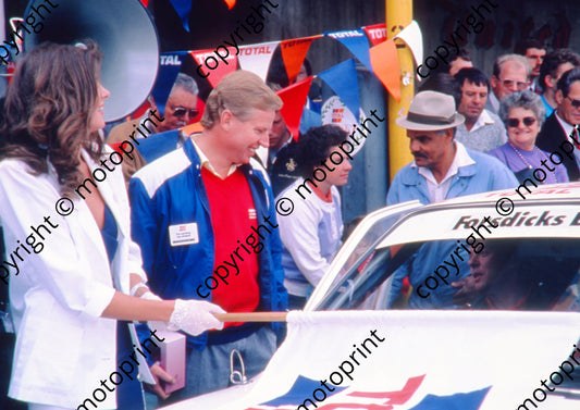 1988 Total Miss South Africa Janine Botbyl left, Total marketing manager Andre Muller centre (courtesy Roger Swan) (92)