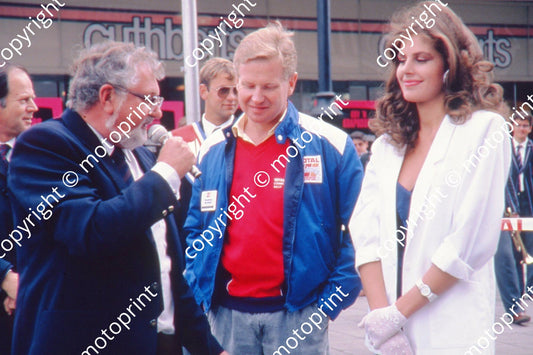 1988 Total Tony Day, Total marketing Andre Muller, Miss SA Janine Botbyl (courtesy Roger Swan)351