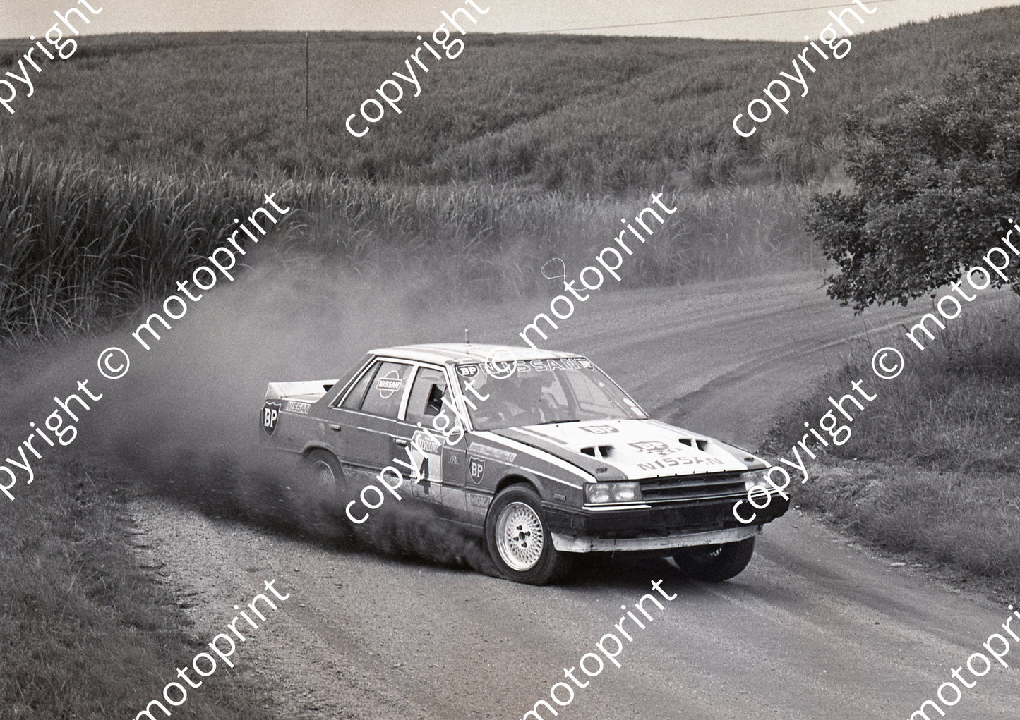 1988 Tour de Valvoline Rally 4 Hannes Grobler, Piet Swanepoel Nissan (Colin Watling Photographic) (47)(1)