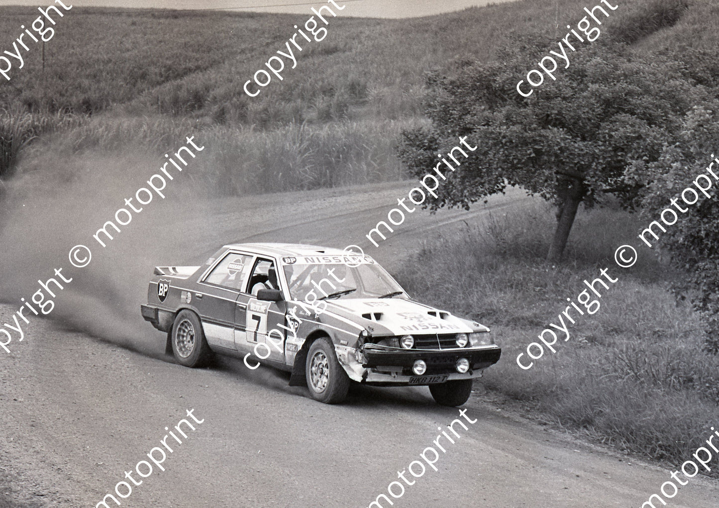1988 Tour de Valvoline Rally 7 Koos Roos, Dave McGregor Skyline (Colin Watling Photographic) (15)(1)