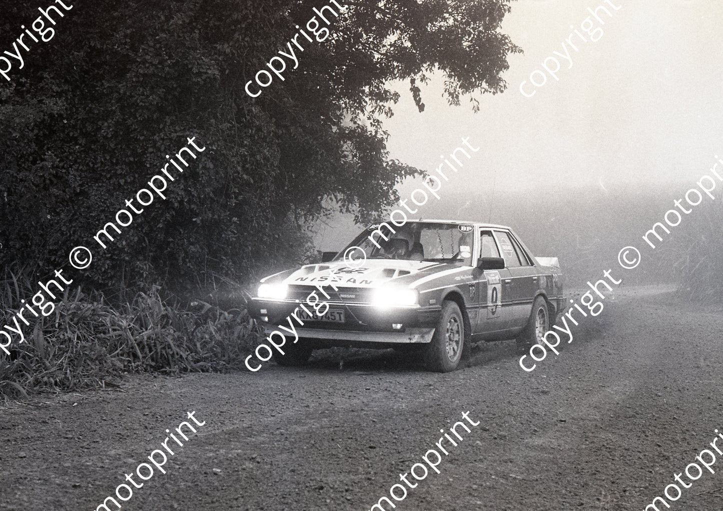 1988 Tour de Valvoline Rally 9 Kassie Coetzee, Wiley Harrington Skyline (Colin Watling Photographic) (23)(1)