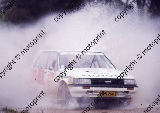 1988 Toyota Dealer Rally 13 Glen Gibbons, Peter Cuffley Conquest (Colin Watling Photographic) (11)