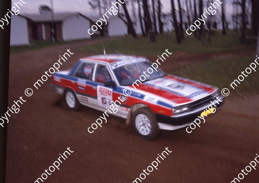1988 Toyota Dealer Rally 15 Nuno da Cunha, Paul Rouillard Skyline  (Colin Watling Photographic) (8)