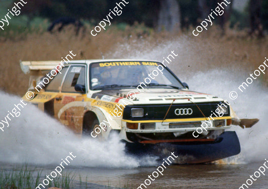 1988 Toyota Dealer Rally 1 Sarel vd Merwe, Franz Boshoff Audi Quattro.  Photo NOT PIN SHARP THE CAR NOT AT ALL ANYMORE (Colin Watling Photographic) (6)