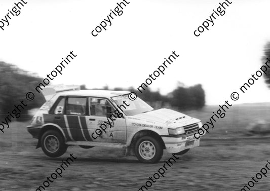 1988 Toyota Dealer Rally 2 Serge Damseaux, Vito Bonafede Toyota (Courtesy R Swan) (2)