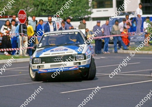 1988 Toyota Dealer Rally 3 Johan Evertse, Steve Harding Audi NOT PIN SHARP  (courtesy R Swan) (1)