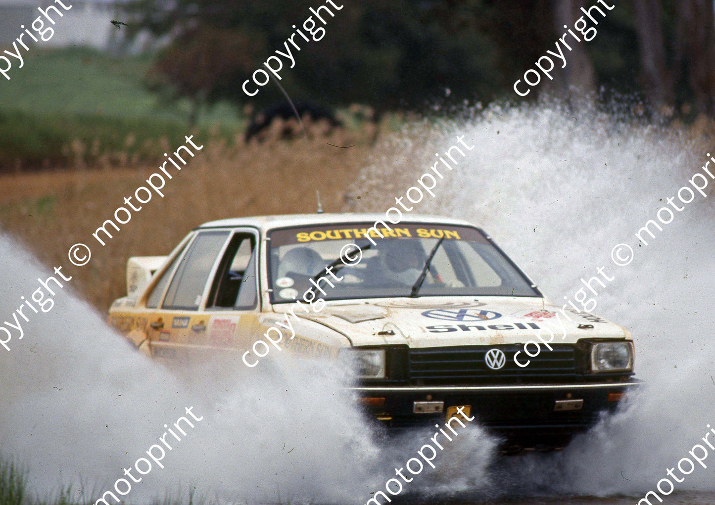1988 Toyota Dealer Rally 6 Nic de Waal Guy Hodgson Passat Synchro(Colin Watling Photographic) (5)