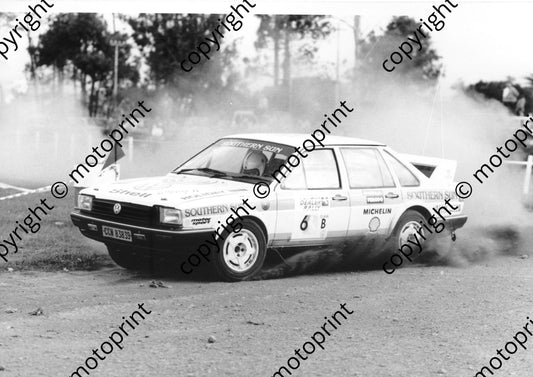 1988 Toyota Dealer Rally 6 Nic de Waal, Guy Hodgson Passat (courtesy R Swan) (8)