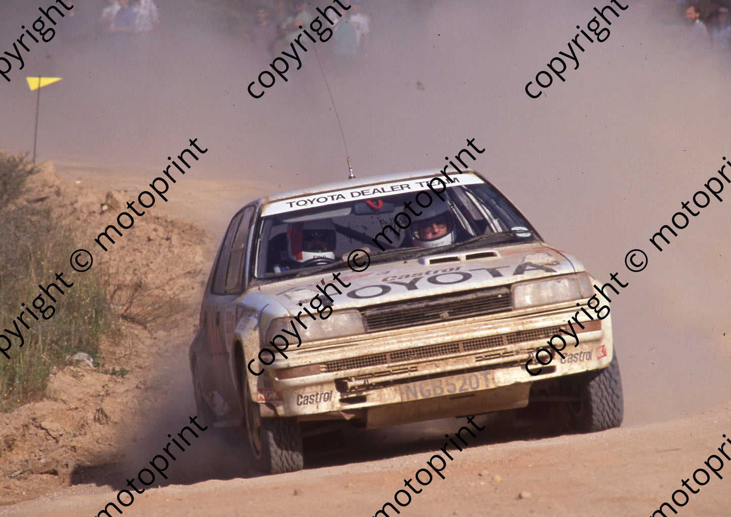 1988 Toyota Dealer Rally 9 Eric Sanders, Thilo van Westernhagen Toyota (Colin Watling Photographic) (74)