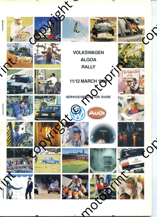 1988 VW Algoa Rally entry list (1)