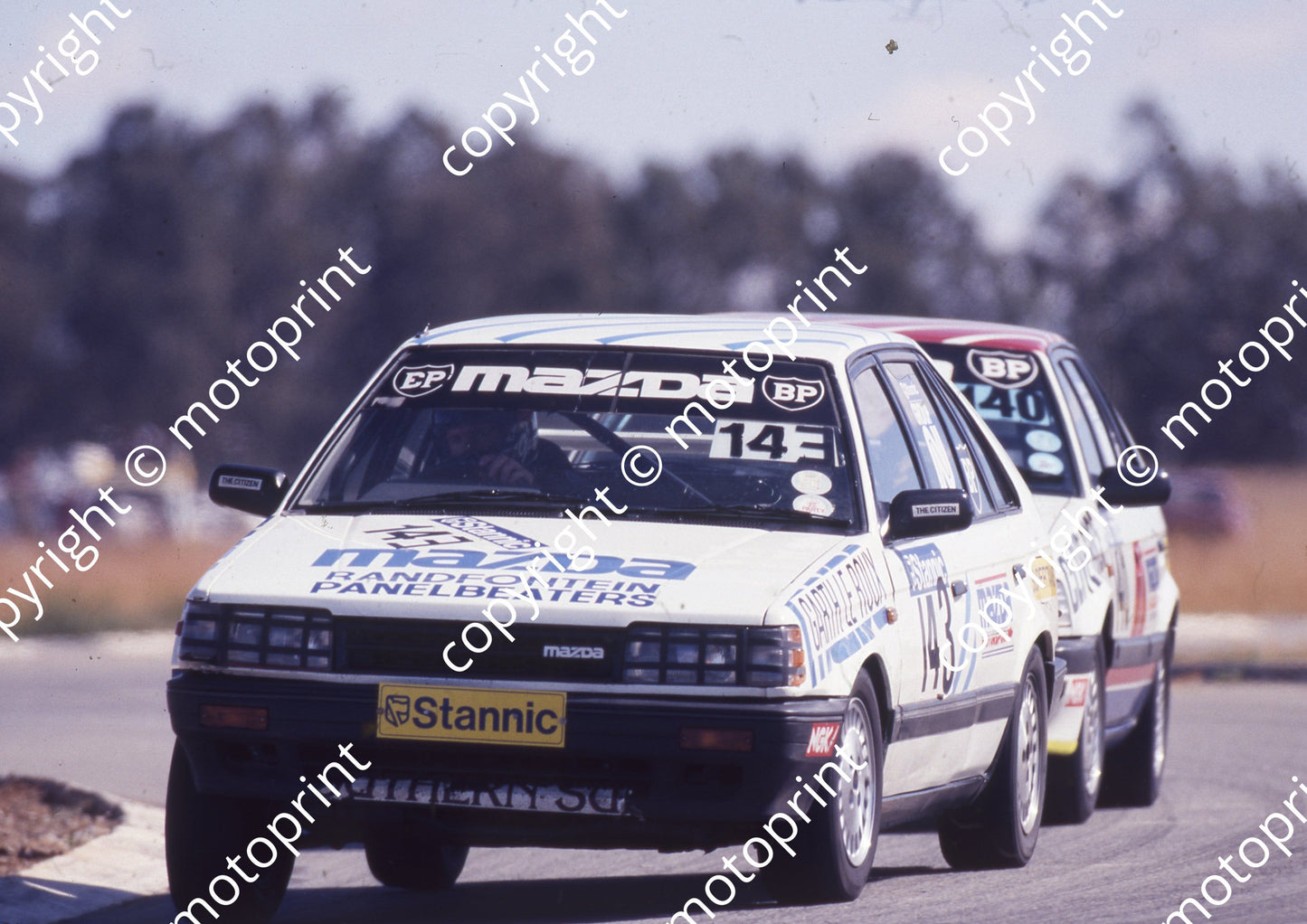 1988 Welkom Stannic 143 Garth le Roux Mazda 323EGi (Colin Watling Photographic) (73)