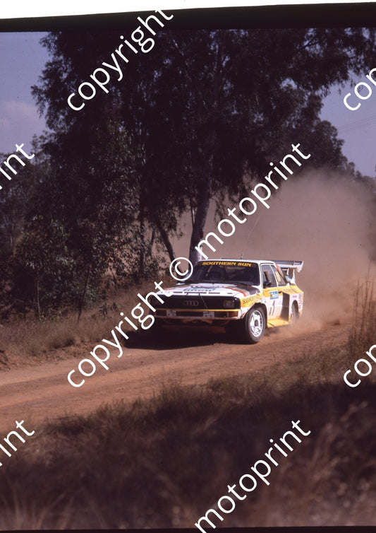 1988 Wesbank Rally 1 Sarel vd Merwe, Franz Boshoff Audi Quattro (Colin Watling Photographic) (35)
