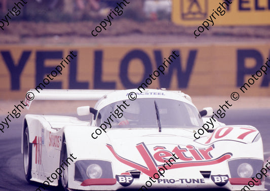 1988 Yellow Pages 107 Patrick Oudet Tiga Cosworth (Colin Watling Photographic)  (86)